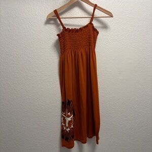 NCAA Texas Longhorns Dress Womens Size Small Burnt Orange college football dress
